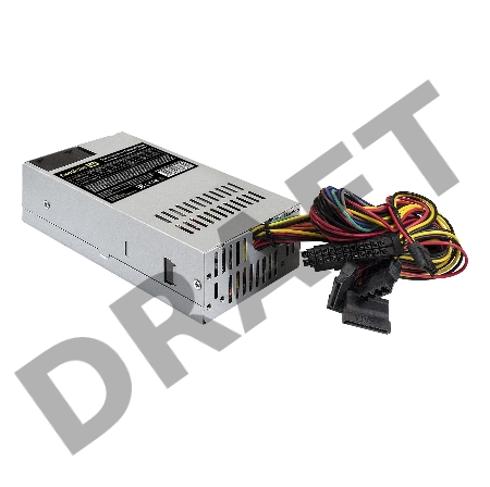 Блок питания 250W ExeGate F250AS (Flex ATX, for ITX case, APFC, КПД 80% (80 PLUS), 4cm fan, 24pin, (4+4)pin, PCI-E, 3xSATA, 2xIDE)