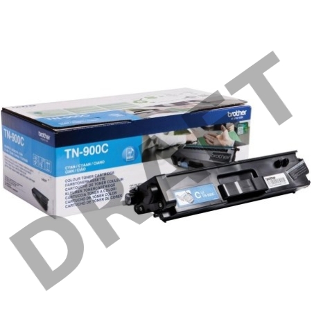 Тонер Картридж Brother TN900C голубой для Brother HL-L9200CDWT/MFC-L9550CDWT (6000стр.)