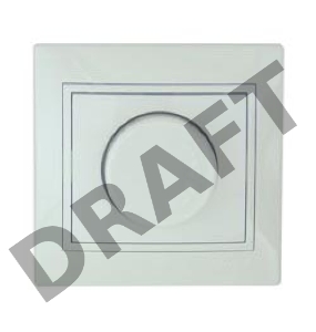 Диммер LEZARD 701-0202-157  серия скр.проводки Мира 1000Вт фильтр предохранитель белый