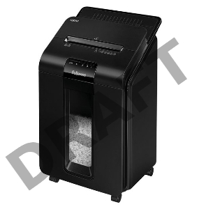 Шредер Fellowes AutoMax 100M (секр.P-4)/фрагменты/100лист./23лтр./скрепки/скобы/пл.карты