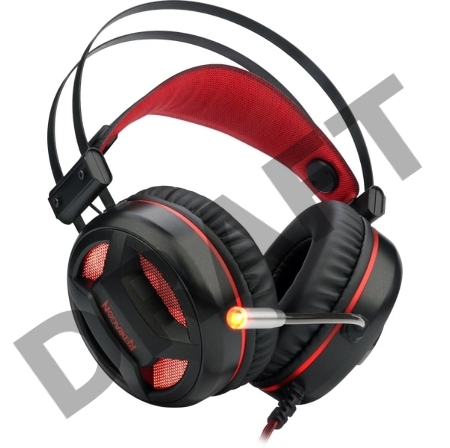 Гарнитура GAMING MINOS RED/BLACK REDRAGON 78368 DEFENDER