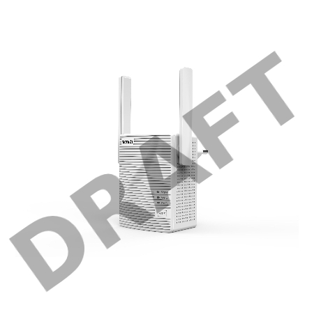 Повторитель сигнала Tenda A18 1200Mbps Wireless 11ac Wall Plugged Range Extender, 2.4G and 5G, 802.11a/b/g/n/ac, Range Extender button, Repeater mode