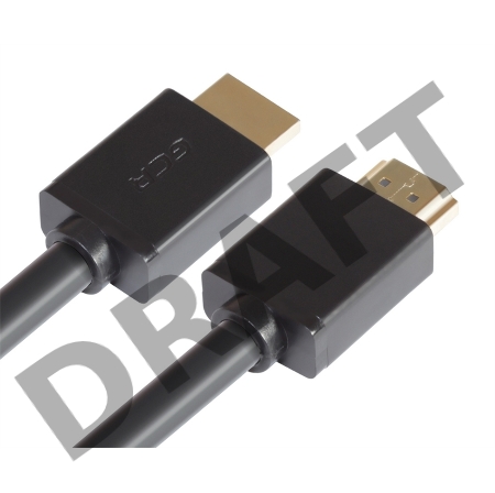 Кабель GCR 2.0m HDMI 1.4, 30/30 AWG, позолоченные контакты, FullHD, Ethernet 10.2 Гбит/с, 3D, 4Kx2K, экран