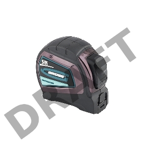 Рулетка GROSS 31123  ''doppelhaken'' 5м x 19мм двухсторонний зацеп нейлон двуст. шкала автоматич