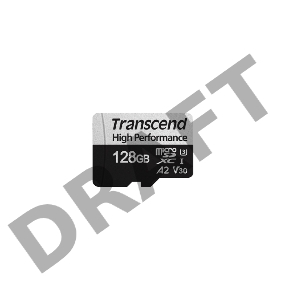 Флеш-накопитель Transcend Карта памяти Transcend 128GB UHS-I U3 A2 microSD microSD w/ adapter