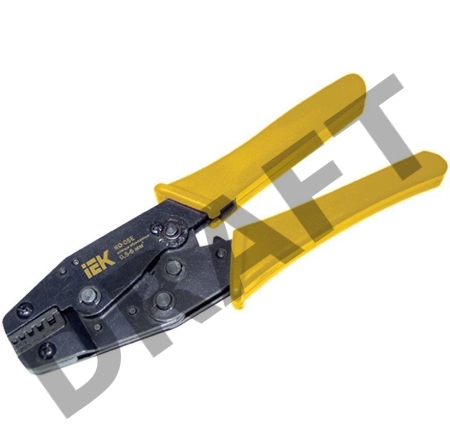 Клещи обжимные IEK КО-05Е  0,5-6мм для Е-типа