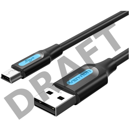 Кабель Vention USB 2.0 AM/mini B 5pin - 2м