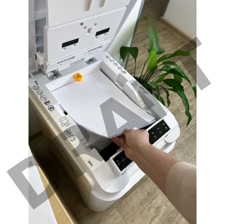 Шредер Heleos АП37-5 белый/белый с автоподачей (секр.P-5) фрагменты 220лист. 37лтр. скрепки скобы пл.карты