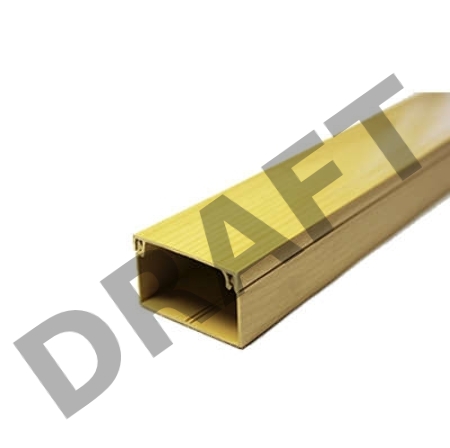 Кабель-канал 40х25 L2000 пластик с двойным замком сосна УралПак КК-3140025-032