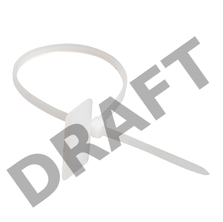 Хомут Iek UHH61-3-110-100 с площадкой ХП1 2,5х110 (100 шт/упак) ИЭК