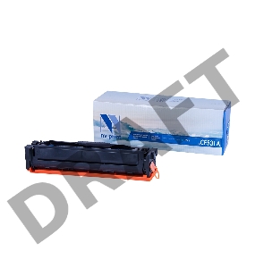 Картридж NVPrint совместимый HP CF531A Cyan для Color LaserJet Pro MFP M180n/M181fw (900k)