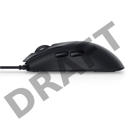 Мышь Dell Mouse AW320M Alienware; Gaming; Wired; USB; Optical; 19000 dpi; 6 butt; black