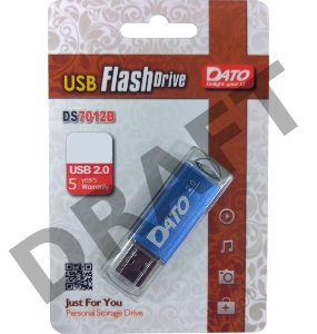 Флеш Диск Dato 32Gb DS7012 DS7012B-32G USB2.0 синий