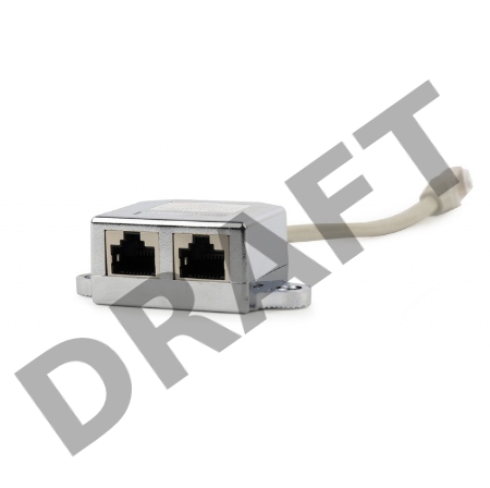 Разветвитель Cablexpert NCA-SP-01A UTP 1 порт RJ45 (T568A/T568B) -> 2 порта RJ45 10/100 BASE-T