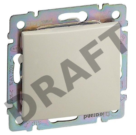 Механизм переключателя 1-кл. СП Valena проходн. на 2 напр. сл. кость Leg 774306