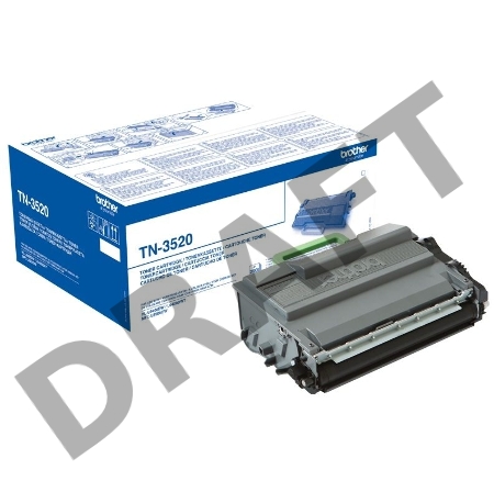 Тонер Картридж Brother TN3520 черный для Brother HL-L6400DW/L6400DWT/MFC-L6900DW/L6900DWT (20000стр.)