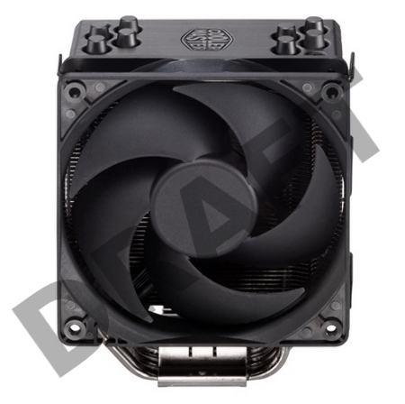Кулер для процессора Cooler Master CPU Cooler Hyper 212 Black Edition, 650 - 2000 RPM, 180W, Full Socket Support