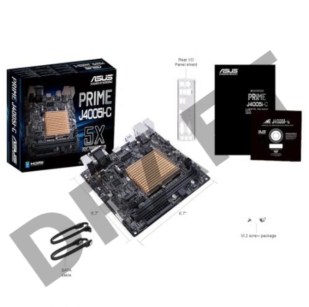 Материнская плата ASUS PRIME J4005I-C, RTL