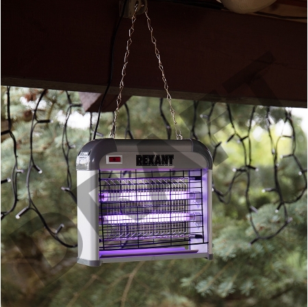 Антимоскитная лампа 2х6Вт, 220В (R60)  REXANT