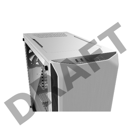 Корпус be quiet! PURE BASE 500 WHITE WINDOW / ATX, tempered glass side panel / 2x Pure Wings 2 140mm / BGW35