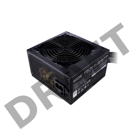 Блок питания Cooler Master MWE White, 400W, ATX, 120mm, 6xSATA, 1xPCI-E(6+2), APFC, 80+ White CLM-MPE-4001-ACABW-EU