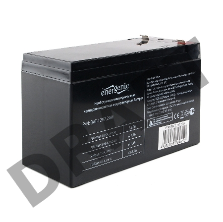 Аккумулятор для Источников Бесперебойного Питания Energenie BAT-12V7.2AH