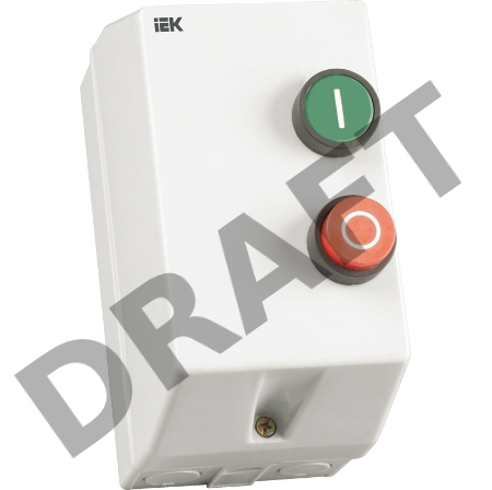 Контактор КМИ-11860 18А 380В/АС3 IP54 ИЭК KKM16-018-380-00