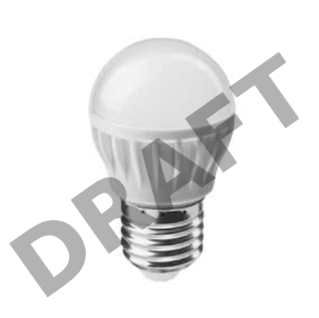 Лампа светодиодная 71 626 OLL-G45-8-230-2.7K-E27 8Вт шар 2700К тепл. бел. E27 560лм 176-264В ОНЛАЙТ 71626