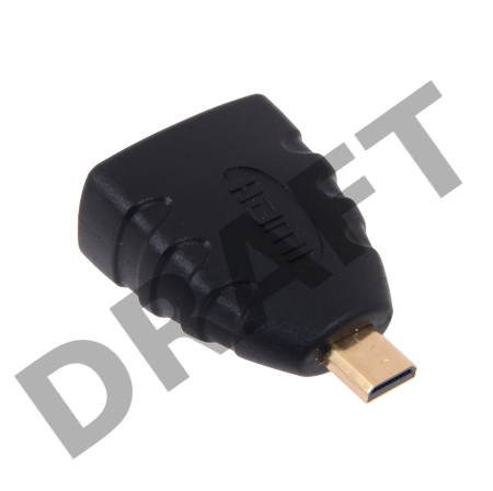 Переходник VCOM CA325 Переходник HDMI-19F/Micro-HDMI-19M 