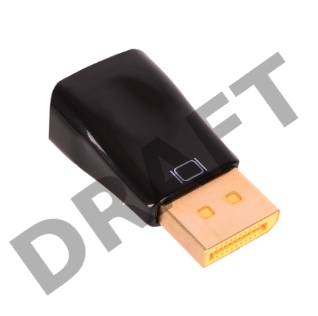 Переходник DisplayPort - VGA Cablexpert A-DPM-VGAF-01, 20M/15F, пакет