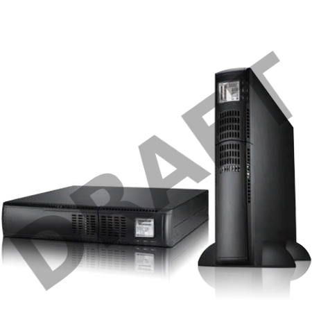 Источник бесперебойного питания CROWN Line Intractive CMUO-900-1.1K 1100VA/990W, корпус металл, TOWER&RACK, 2U, АКБ 2*12V/9AH, PF-0.9, AVR 152-290V, порт RJ-11/45+USB/RS-232, EPO, розетки 8*IEC С13, входной кабель 2 м, вентилятор охлаждения, автомат, слот