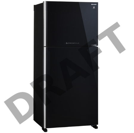 Холодильник Sharp SJ-XG60PGBK. 187x86.5x74 см. 422 + 178 л, No Frost. A++ Черный.