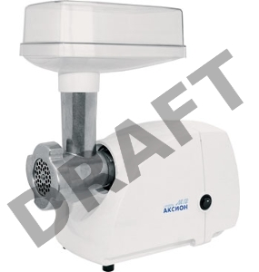 Мясорубка Аксион М 12.01 600Вт белый
