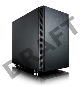 Корпус Fractal Design Define Nano S черный/черный без БП ITX 4x120mm 3x140mm 2xUSB3.0 audio bott PSU