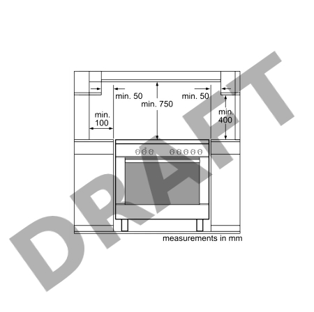 Электрическая плита с духовкой BOSCH HCB738357M Отдельностоящая Series 8, 846-880 x 898 x 600, 5 зон готовки мощностью 1.2-2.2 кВт, духовка на 112 л мощностью 3.1 кВт, 8 режимов работы, гриль, каталитическое покрытие духовки, регулируемая высота плиты
