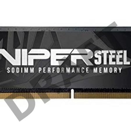 Модуль памяти SO-DIMM DDR 4 DIMM 8Gb PC21300, 2666Mhz, PATRIOT Viper Steel (PVS48G266C8S) (retail)