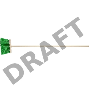 Щётка GRINDA 39270  метла ''euro'' с рукояткой жесткая пластиковая щетина