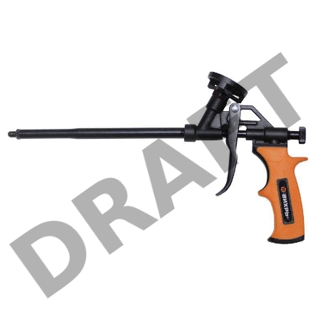 Пистолет ВИХРЬ для монтажной пены тефлоновый