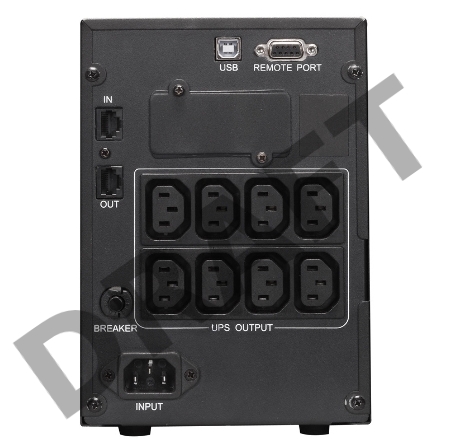 Источник бесперебойного питания Powercom Smart King Pro+ SPT-3000-II LCD 2400Вт 3000ВА черный