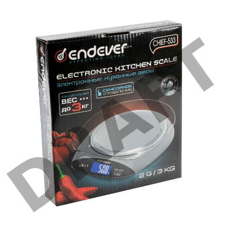 Кухонные весы Endever Chief-533