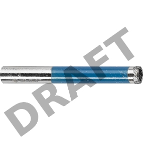 Сверло ЗУБР 29860-06  ЭКСПЕРТ алмазное трубчатое по стеклу зерно 100 6мм