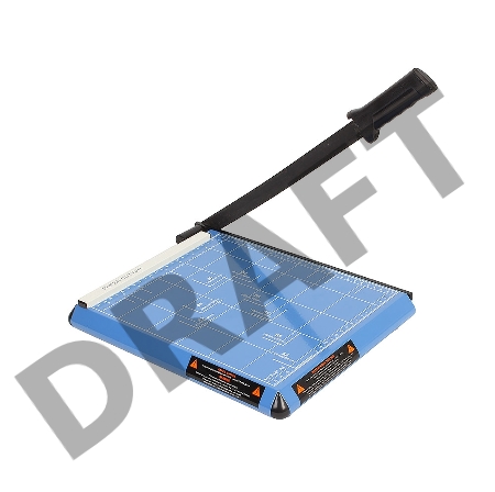 Резак сабельный ГЕЛЕОС РС-A4-1 (А4, 12листов, метал.основание)