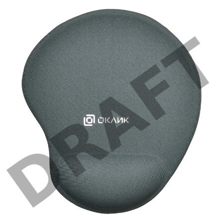 Коврик для мыши Oklick OK-RG0550-GR серый