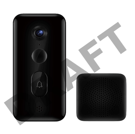 Звонок дверной умный Xiaomi Smart Doorbell 3 MJML06-FJ (BHR5416GL)