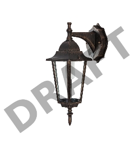 Светильник уличный CAMELION 4102  60Вт 230В бронза