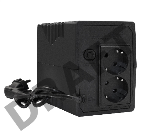 ИБП ExeGate SpecialPro Smart LLB-600.LCD.AVR.2SH <600VA/360W, LCD, AVR, 2*Schuko, Black>