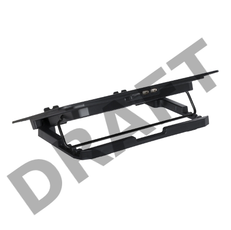 Подставка для ноутбука STM IP17 STM Laptop Cooling IP17 Black (17,3