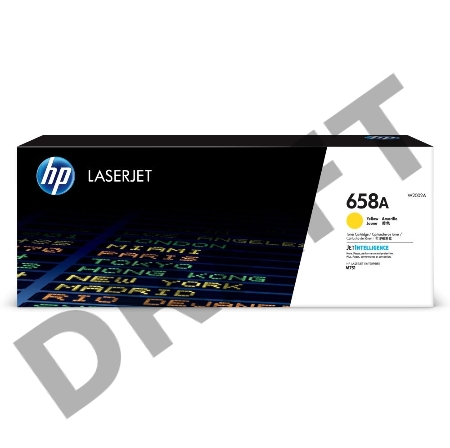 Тонер-картридж HP 658AW2002A желтый для HP CLJ Enterprise M751 (6000стр.)