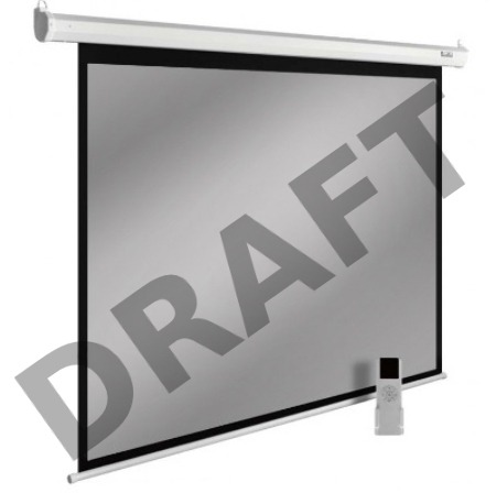 Экран Cactus 150x240см SIlverMotoExpert CS-PSSME-240X150-DG 16:10 настенно-потолочный рулонный тёмно-серый (моторизованный привод)