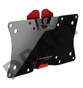 Кронштейн для телевизора Holder LCDS-5060 черный глянец 19